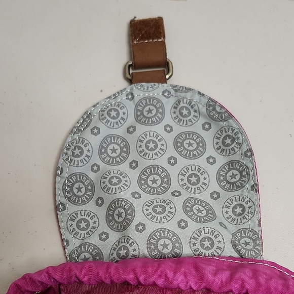 Kipling Y2K Drawstring Backpack Monkey Keychain - Picture 14 of 15